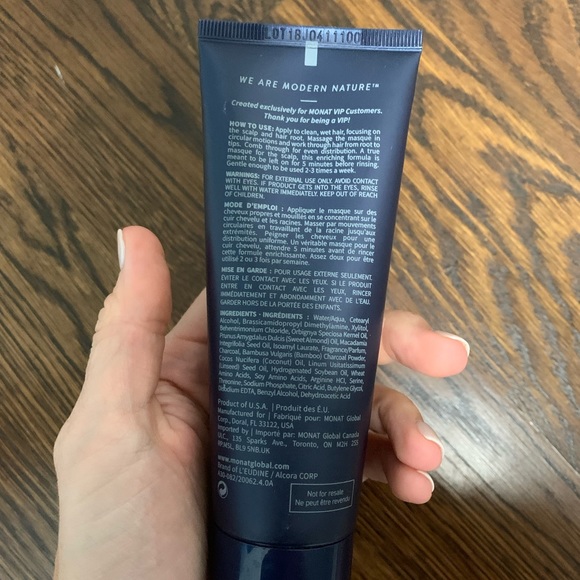 monat Hair Monat Only For You Charcoal Purfiying Gelee Mask Poshmark